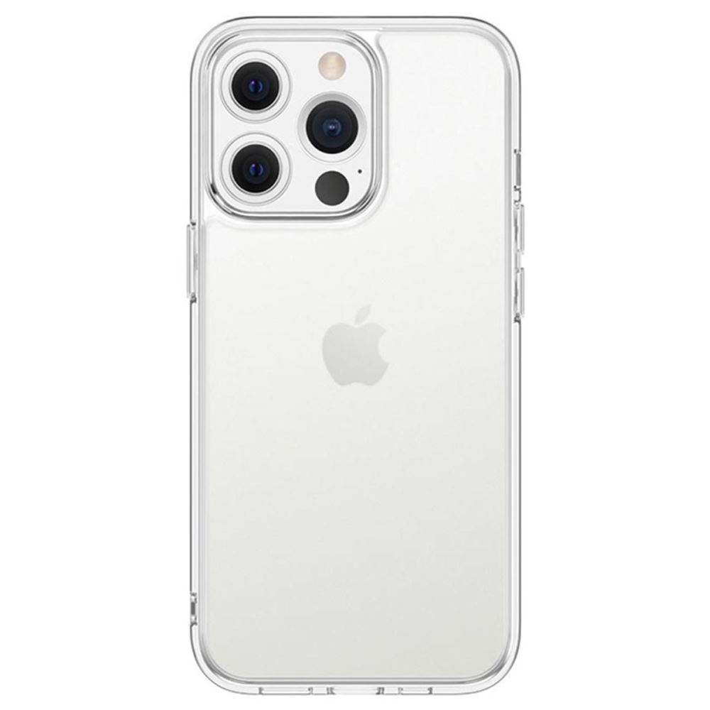 Ốp lưng iPhone 13 Pro Max PC TPU DEKEY Crystal case Màu Trắng