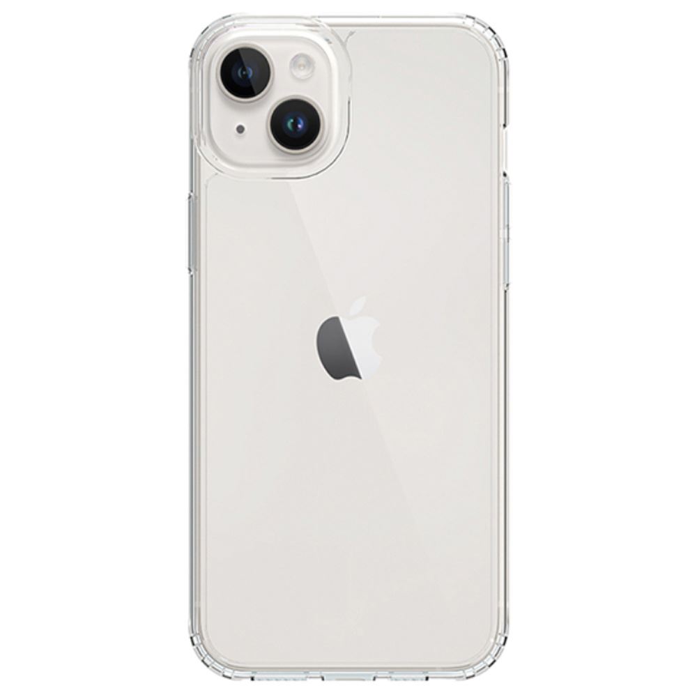 Ốp lưng iPhone 15 Plus TPU DEKEY Crystal case Màu Trắng