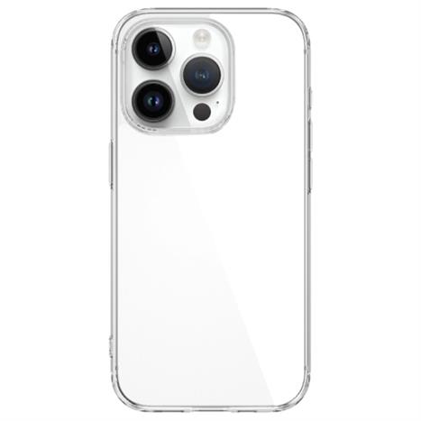 Ốp lưng iPhone 15 Pro TPU DEKEY Crystal case Màu Trắng