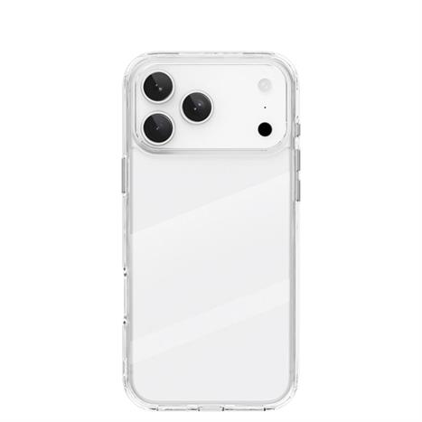 Ốp lưng iPhone 17 Pro TPU DEKEY Crystal case Màu Trắng