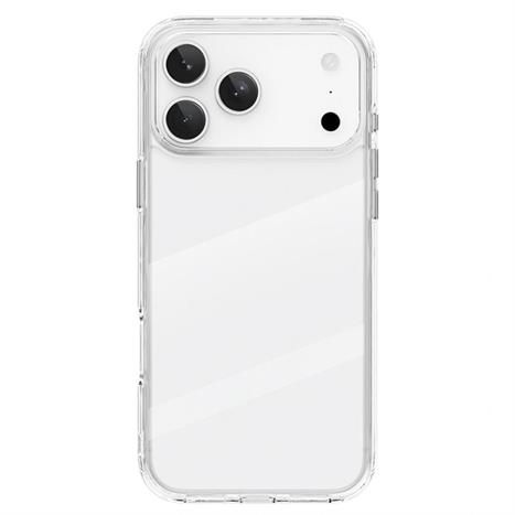 Ốp lưng iPhone 17 Pro Max PC TPU DEKEY Crystal case Màu Trắng