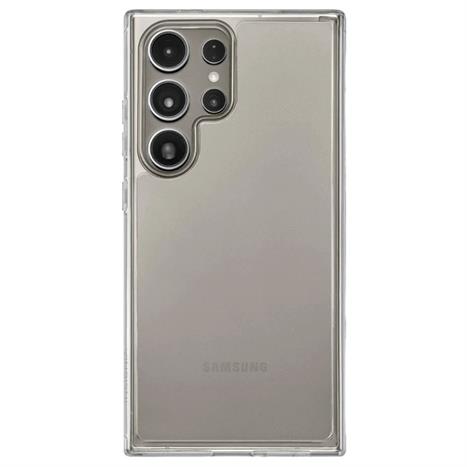 Ốp lưng Samsung Galaxy S24 Ultra PC TPU DEKEY Crystal case Màu Trắng