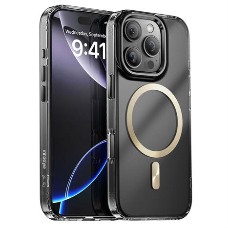 Ốp lưng Magsafe iPhone 16 Pro PC TPU Innostyle MPC-01BLK-16P Màu Đen