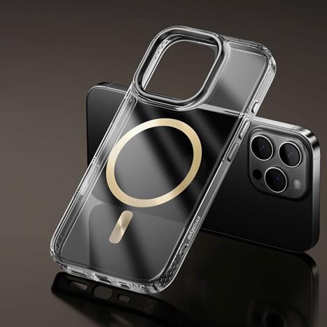 Ốp lưng Magsafe iPhone 16 Pro Max PC TPU Innostyle MPC-01BLK-16PM Màu Đen