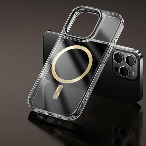 Ốp lưng Magsafe iPhone 16 Pro PC TPU Innostyle MPC-01TRN-16P Màu Trắng