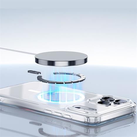 Ốp lưng Magsafe iPhone 17 Pro PC TPU Innostyle CG10TRN-17P Màu Trắng