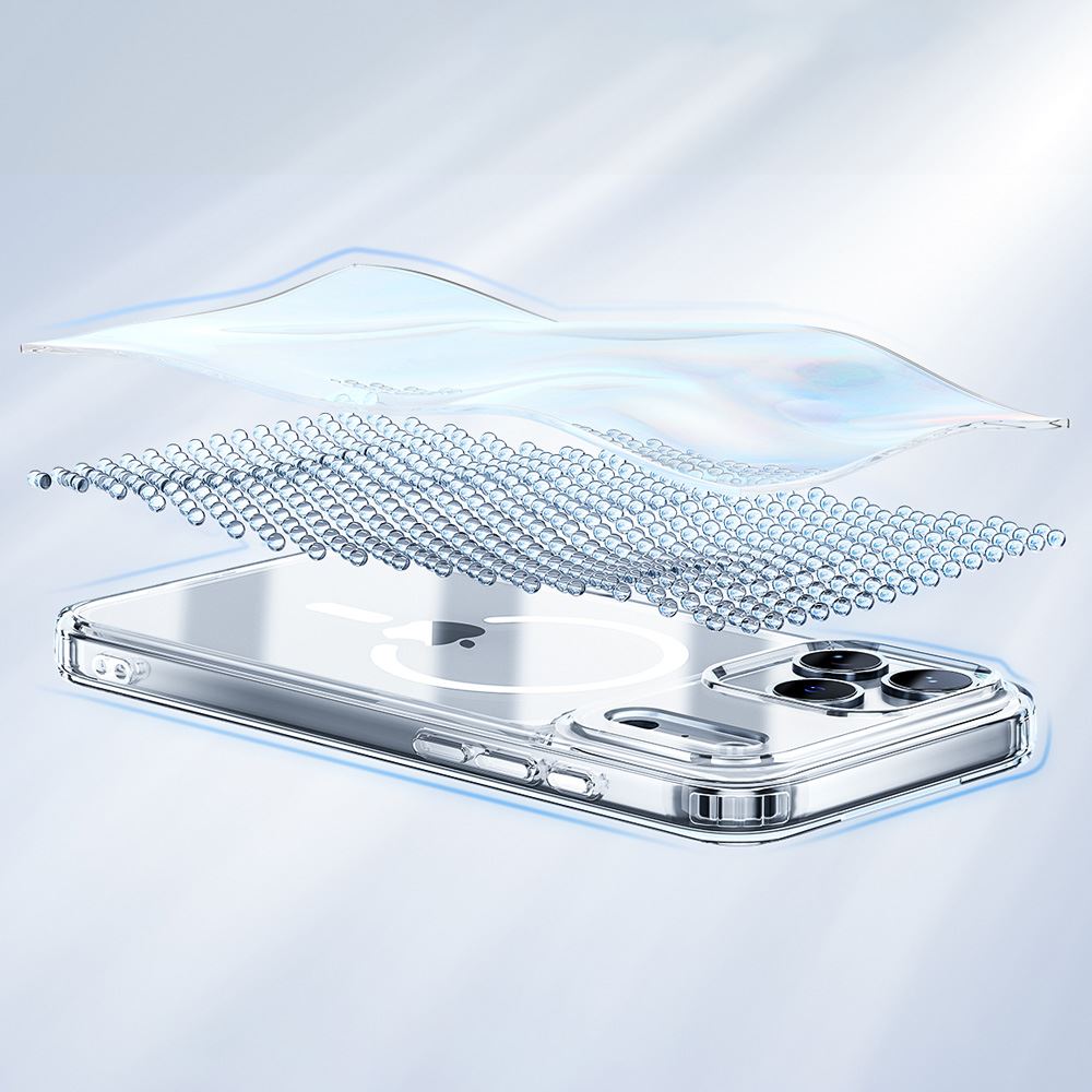 Ốp lưng Magsafe iPhone 17 Pro PC TPU Innostyle CG10TRN-17P Màu Trắng