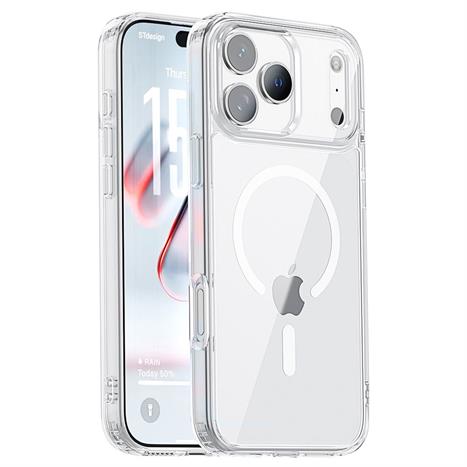 Ốp lưng Magsafe iPhone 17 Pro Max PC TPU Innostyle CG10TRN-17PM Màu Trắng