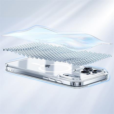 Ốp lưng Magsafe iPhone 17 Pro Max PC TPU Innostyle CG10TRN-17PM Màu Trắng