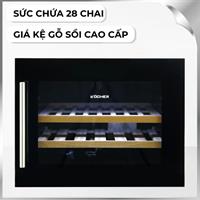 Tủ rượu vang Kocher 28 chai KWEU-1128B