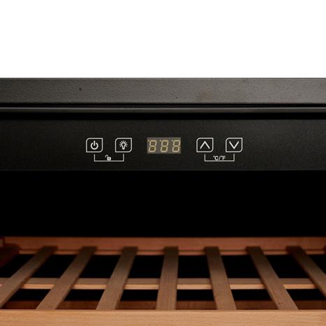 Tủ rượu vang Kocher 54 chai KWEU-1156B Màu Đen