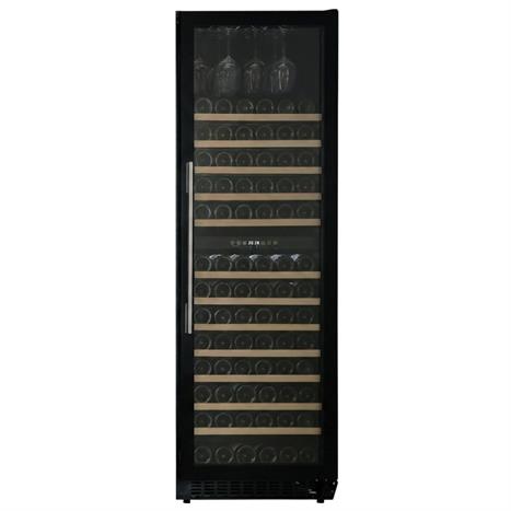 Tủ rượu vang Kocher 126 chai KWEU-11126B Màu Đen