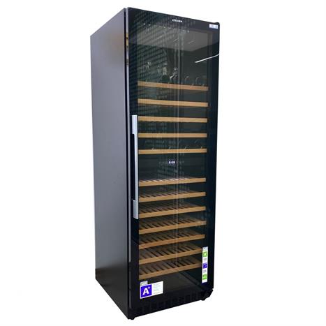 Tủ rượu vang Kocher 126 chai KWEU-11126B Màu Đen