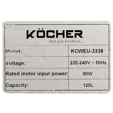 Tủ rượu vang – cigar Kocher 38 chai KCWEU-3338 Màu Đen