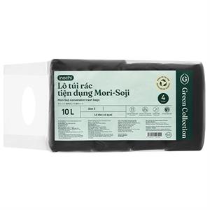 Túi rác tự hủy sinh học Inochi Mori-Soji 23.5 x 5.6cm*1000gr màu đen