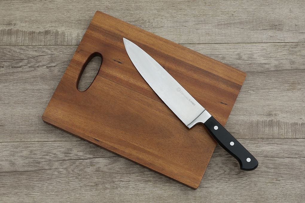 Thớt thái gỗ tràm chữ nhật 23 x 30 cm Trường Sơn ST30 Màu Đen - nâu
