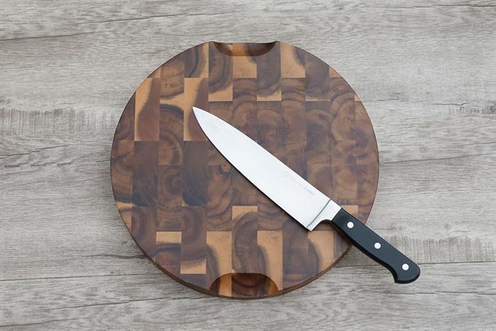 Thớt chặt gỗ tràm tròn 32 cm Trường Sơn SLC32