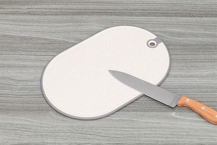 Bộ 2 thớt thái lúa mạch oval tròn 32 x 21 cm, 28 x 19 cm Delites CF7431