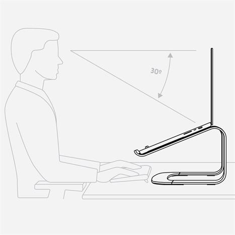 Đế Laptop Hyperspace HS1110WHGL Màu Trắng