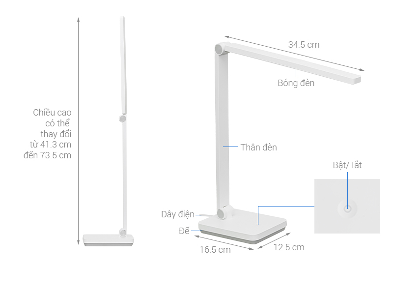 Đèn bàn Led thông minh Xiaomi Desk Lamp Lite