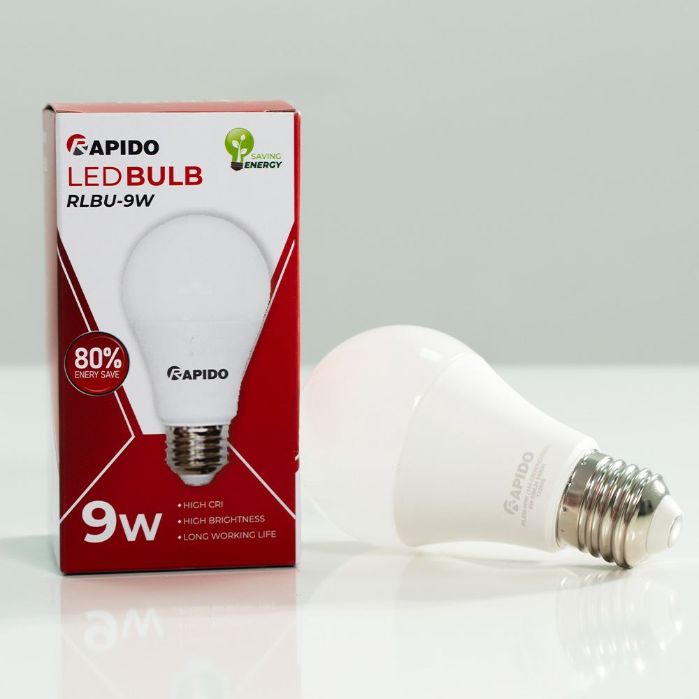 Bóng đèn Led Bulb tròn 9W Rapido RLBU-9W - 3