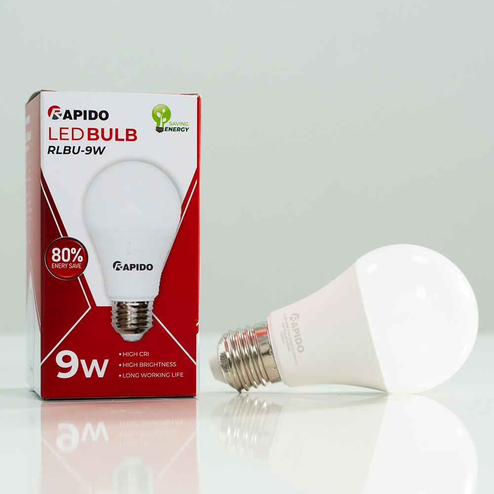 Bóng đèn Led Bulb tròn 9W Rapido RLBU-9W - 5
