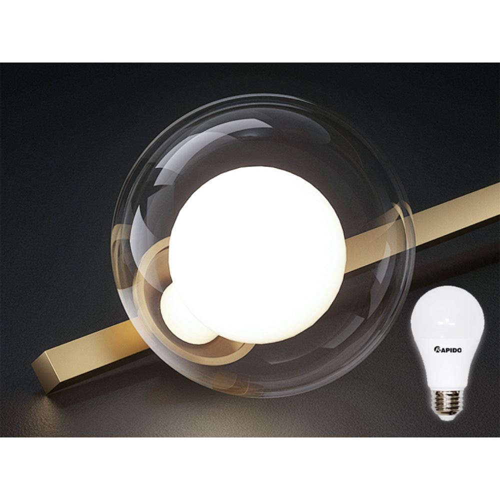 Bóng đèn Led Bulb tròn 9W Rapido RLBU-9W - 6