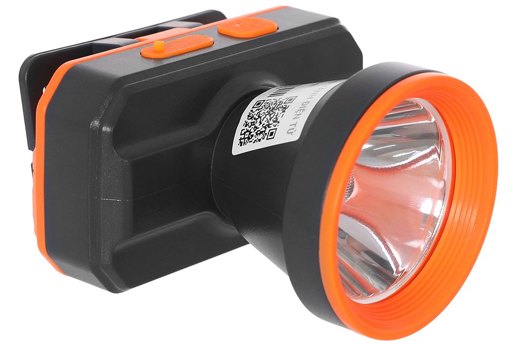 Đèn pin sạc đội đầu Comet CRT1616 Màu Đen - Cam