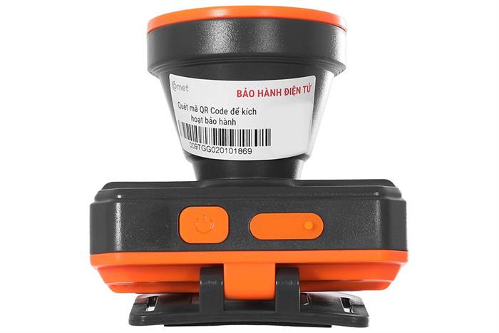 Đèn pin sạc đội đầu Comet CRT1616 Màu Đen - Cam