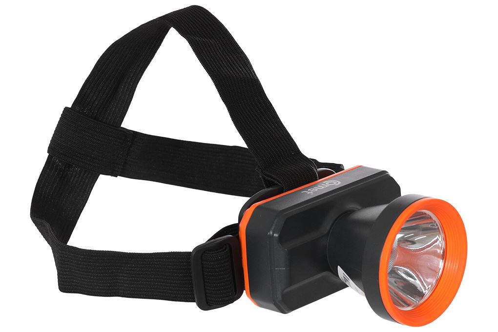 Đèn pin sạc đội đầu Comet CRT1616 Màu Đen - Cam