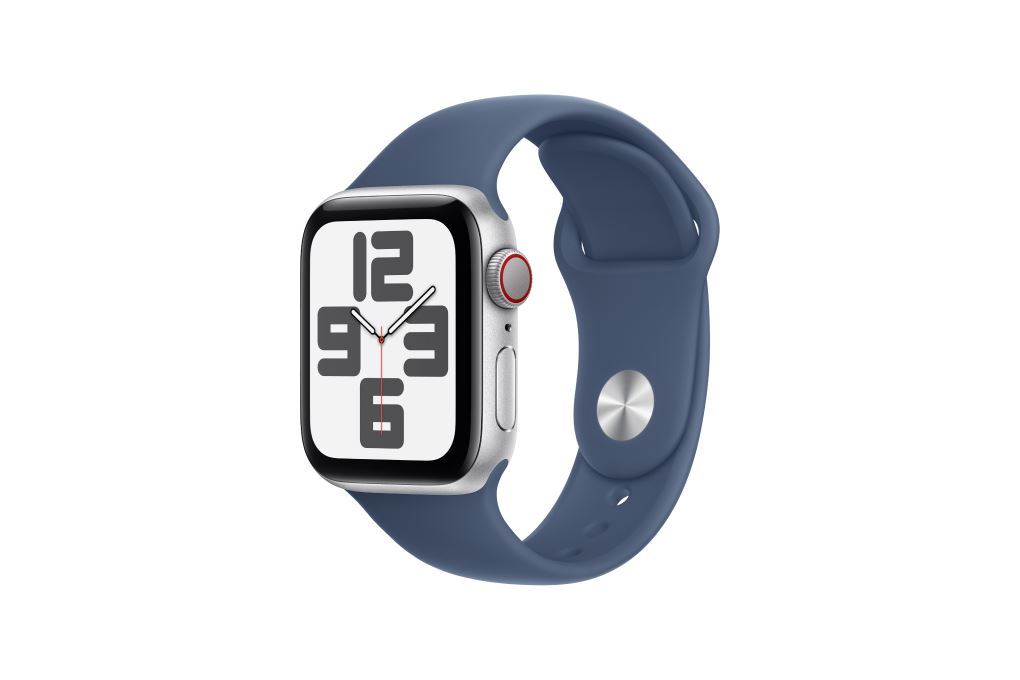 Apple Watch SE 2 GPS + Cellular 40mm viền nhôm dây thể thao Màu Bạc