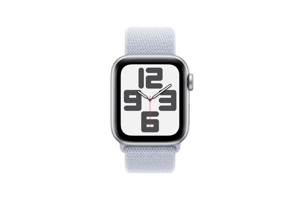 Apple Watch SE 2 GPS + Cellular 40mm viền nhôm dây vải Màu Bạc