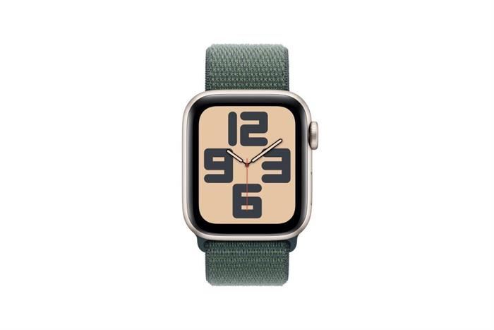 Apple Watch SE 2 GPS + Cellular 40mm viền nhôm dây vải Màu Trắng Starlight