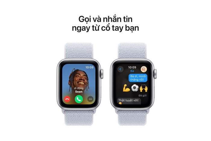 Apple Watch SE 2 GPS 40mm viền nhôm dây vải Màu Bạc