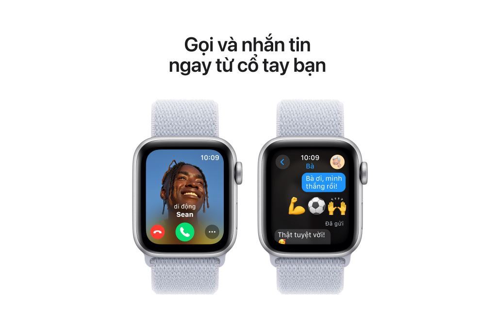 Apple Watch SE 2 GPS 44mm viền nhôm dây vải - 7