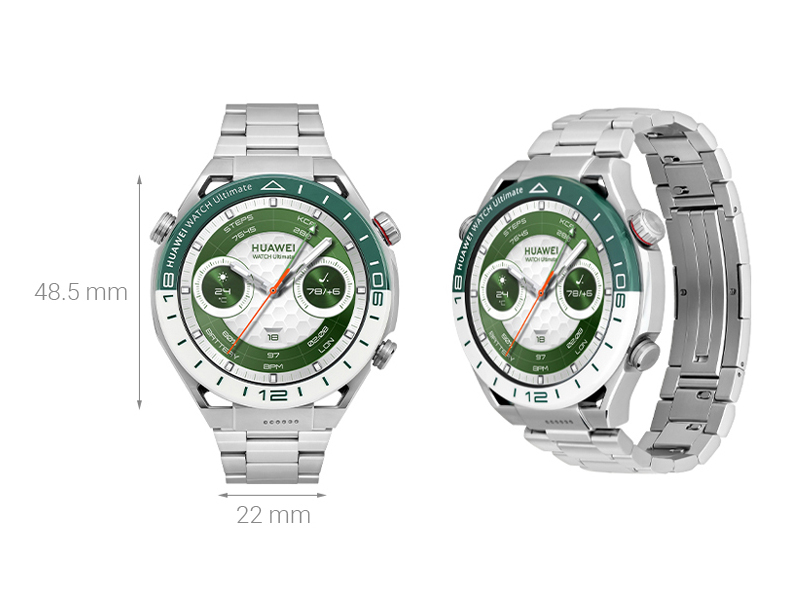 Huawei Watch Ultimate 48.5mm viền gốm dây Titanium