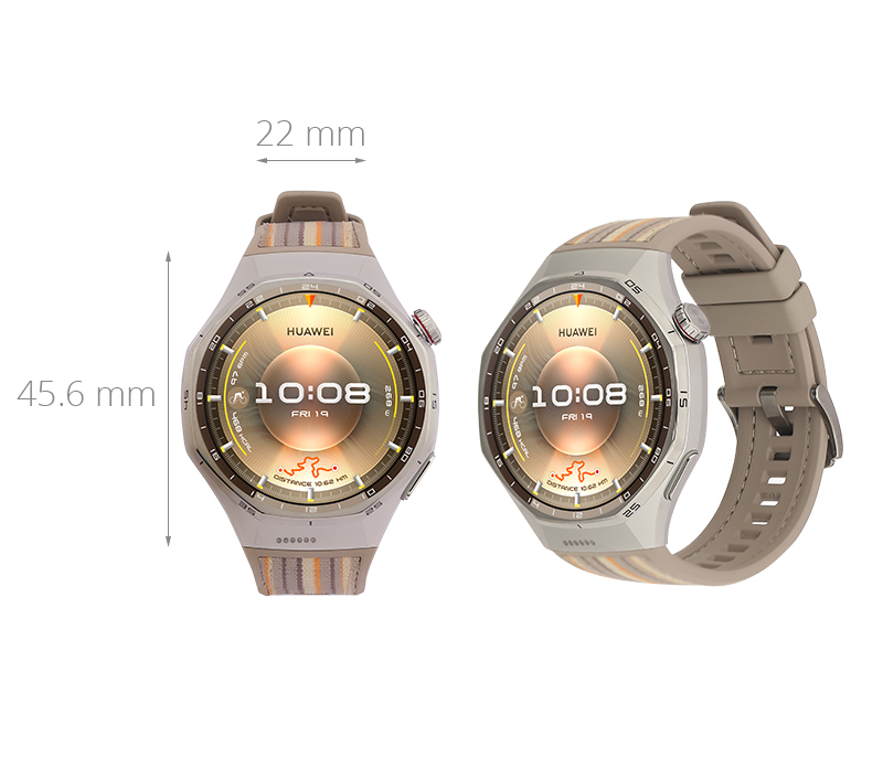 Huawei Watch GT 6 Pro 46mm viền Titanium dây Woven