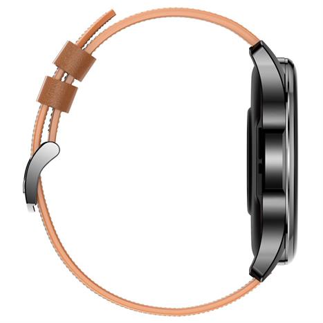 Kieslect Calling Watch Balance 45.4 mm dây da Đen Màu Đen