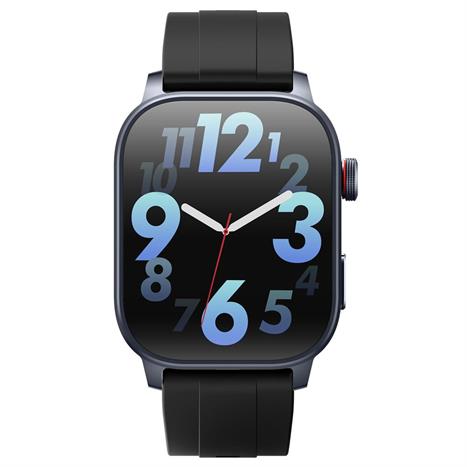 Kieslect Calling Watch Ks 3 46.8 mm dây silicone Đen Màu Đen