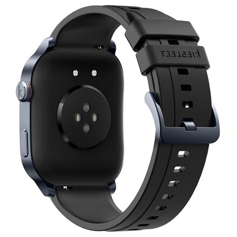Kieslect Calling Watch Ks 3 46.8 mm dây silicone Đen Màu Đen