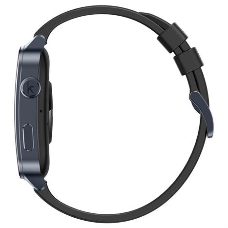 Kieslect Calling Watch Ks 3 46.8 mm dây silicone Đen Màu Đen