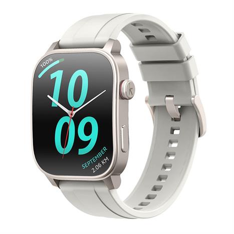 Kieslect Calling Watch Ks 3 Elite 46.8 mm dây silicone Trắng Màu Trắng - Bạc