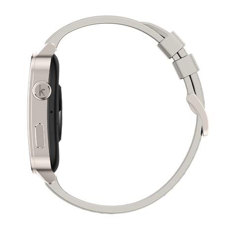 Kieslect Calling Watch Ks 3 Elite 46.8 mm dây silicone Trắng Màu Trắng - Bạc