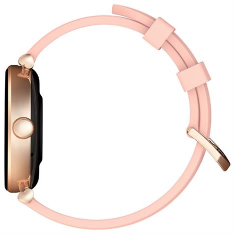 Kieslect Lady Watch Pura 40.08 mm dây silicone Vàng Hồng Màu vàng