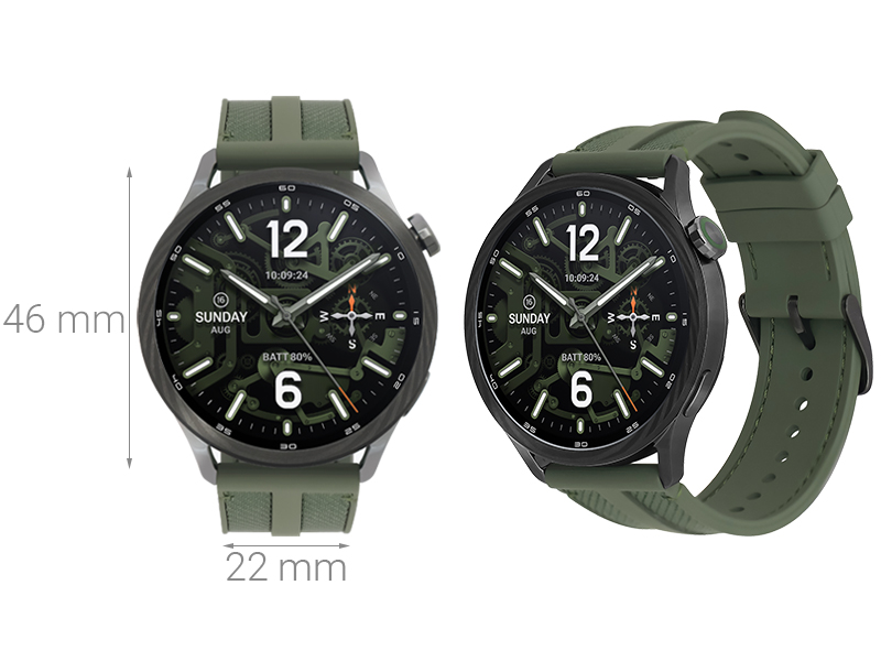 Xiaomi Watch S5 46mm viền Carbon dây Woven