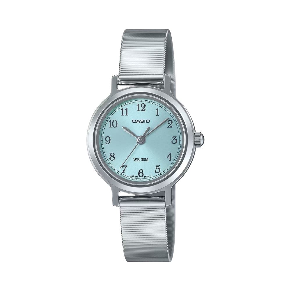 Đồng hồ Casio Timeless 28 mm Nữ LTP-B170D-2BVDF Màu Bạc