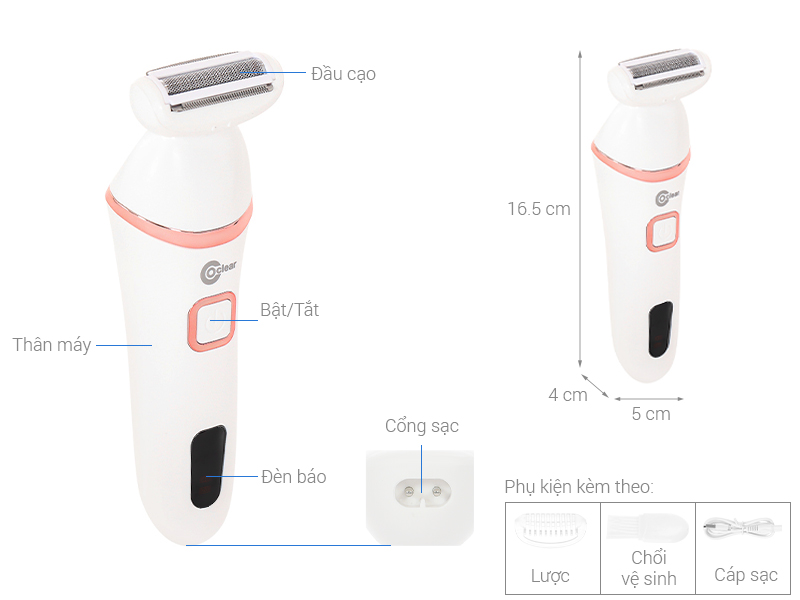 Máy làm sạch lông Coclear CS5509