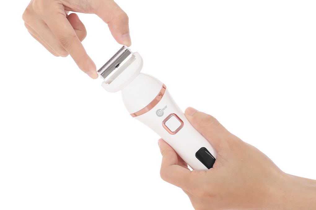 Máy làm sạch lông Coclear CS5509 Màu Trắng - Hồng