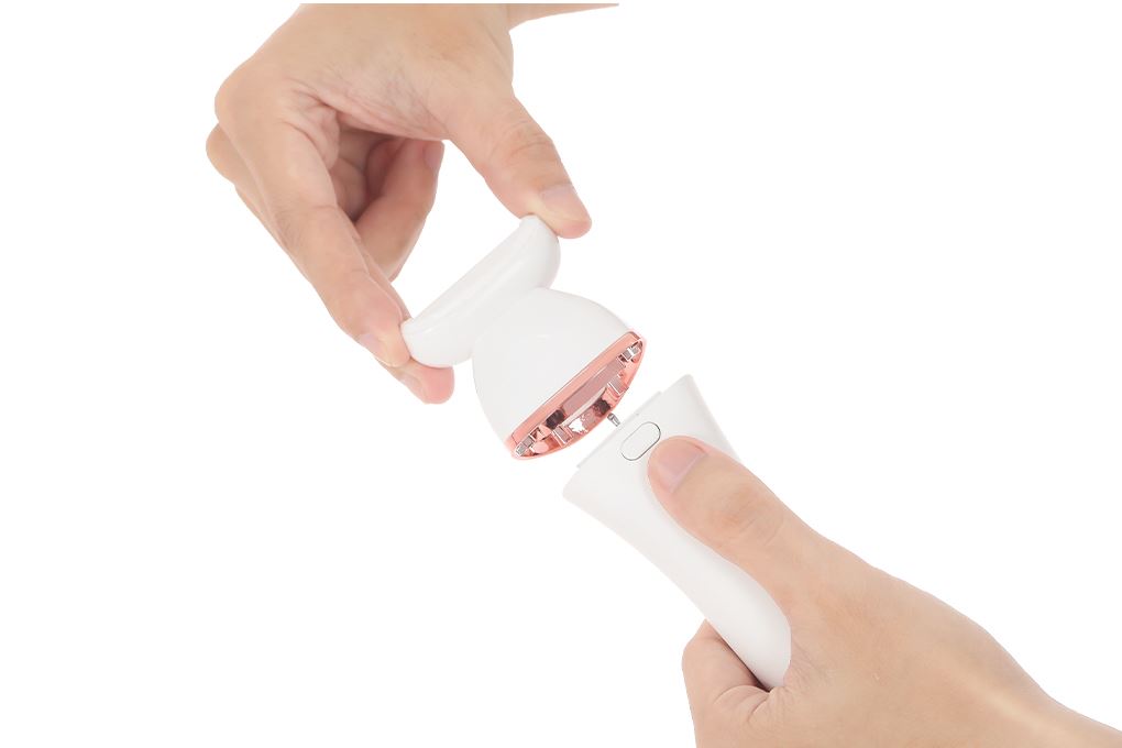 Máy làm sạch lông Coclear CS5509 Màu Trắng - Hồng