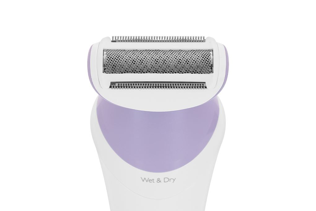 Máy làm sạch lông Philips BRL136/00 Màu Trắng - Tím